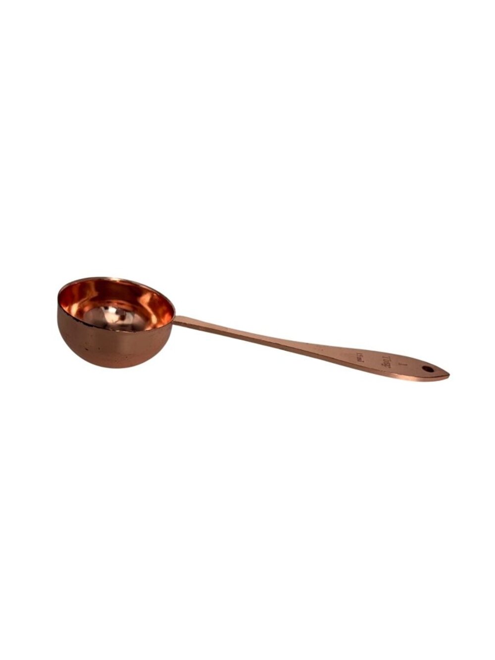 Copper Tone 1 Tbsp 15ml Long Handle Measuring Spoon Coffee Scoop